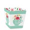 Big Dot of Happiness Floral Let's Par-Tea - Party Mini Favor Boxes - Garden Tea Party Treat Candy Boxes - Set of 12